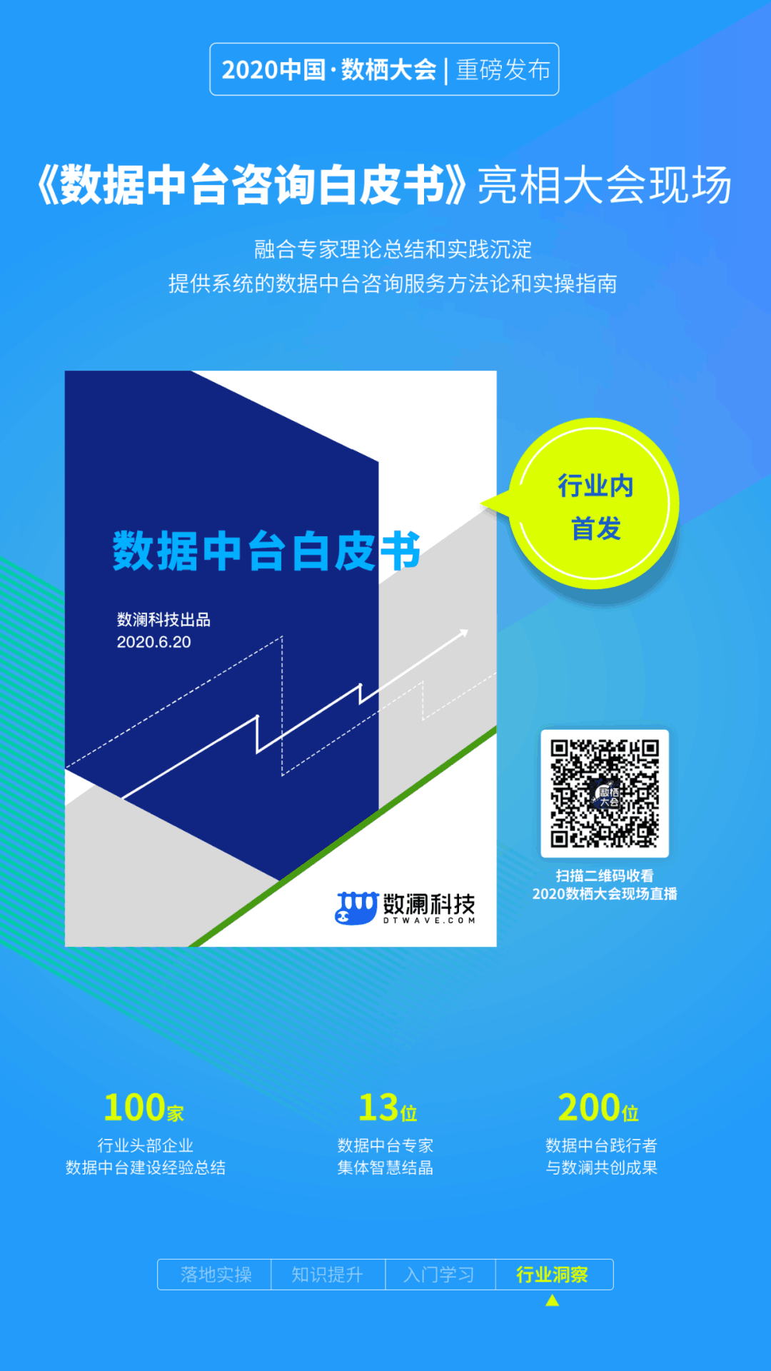 【合作伙伴】2020數(shù)棲大會|數(shù)瀾科技：讓數(shù)據(jù)用起來
